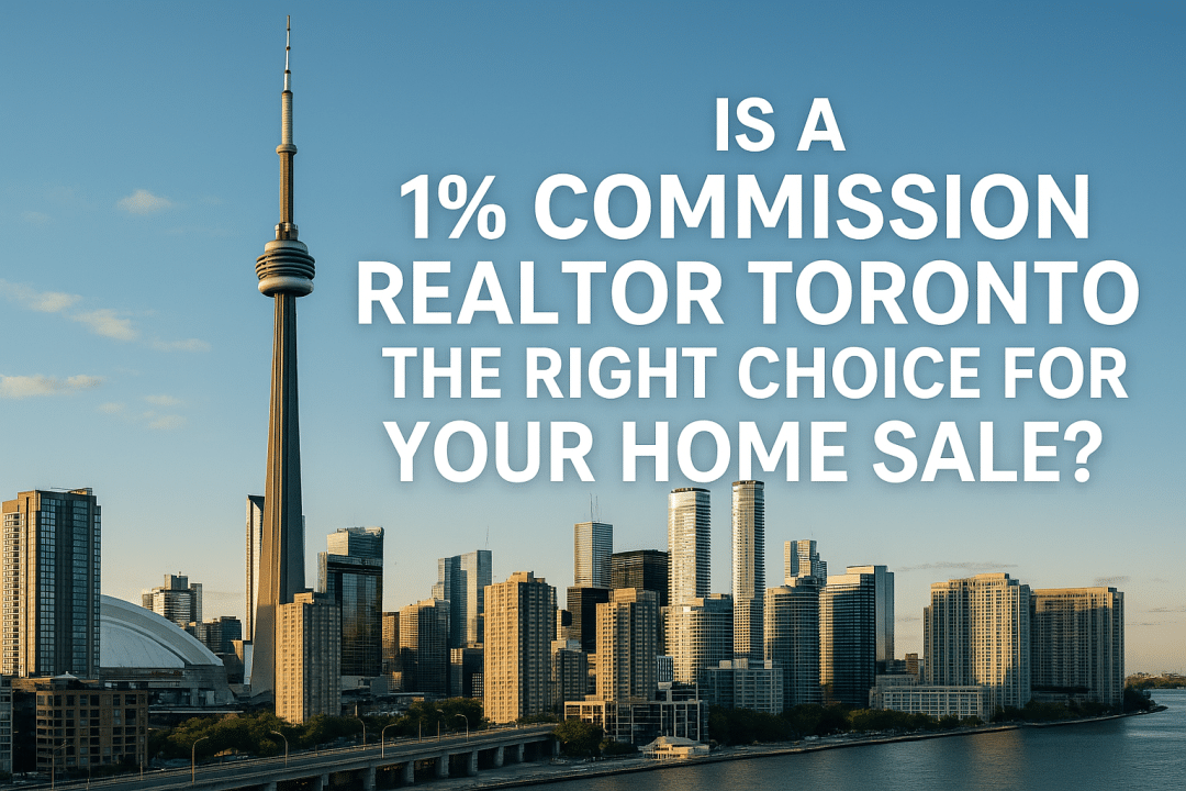 Is a 1% Commission Realtor Toronto the Right Choice for Your Home Sale?